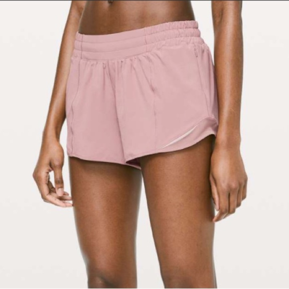 Lululemon Hotty Hot Shorts - Long Pink Size 10